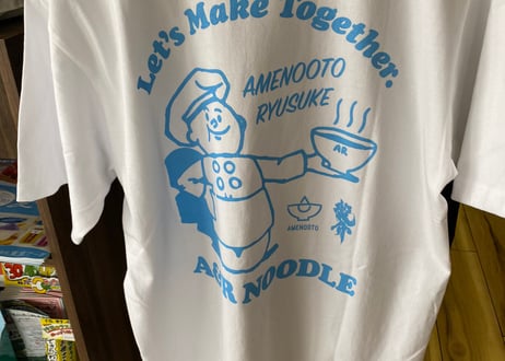 アメノオト×龍介 小山最強ラーメン祭2024コラボTシャツ