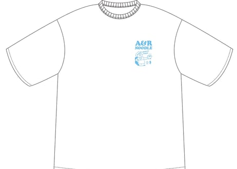 アメノオト×龍介 小山最強ラーメン祭2024コラボTシャツ