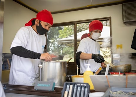 アメノオト×龍介 小山最強ラーメン祭2024コラボTシャツ