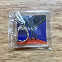 MUSKのアクリルキーホルダー