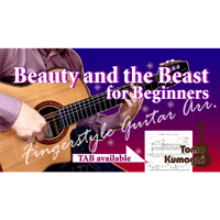 Beauty and the Beast-for Beginners[Level A](Fingerstyle guitar)