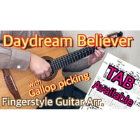 Daydream Believer-The Monkees[Level C](Fingerstyle guitar)