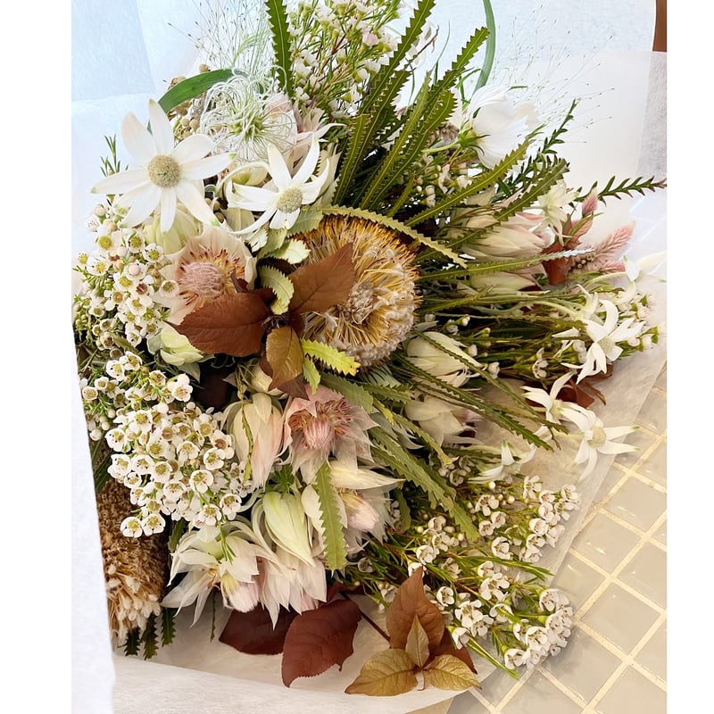 秋冬 季節の花束 | hanatozakkaogue'