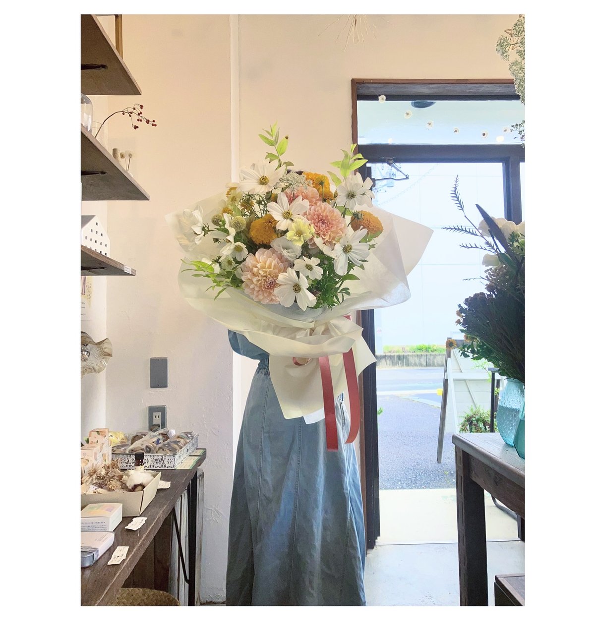 秋冬 季節の花束 | hanatozakkaogue'