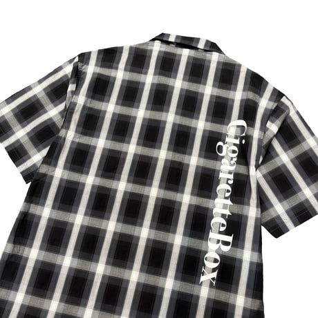 CGB LOGO PLAID S/S SHIRT [BLACK]