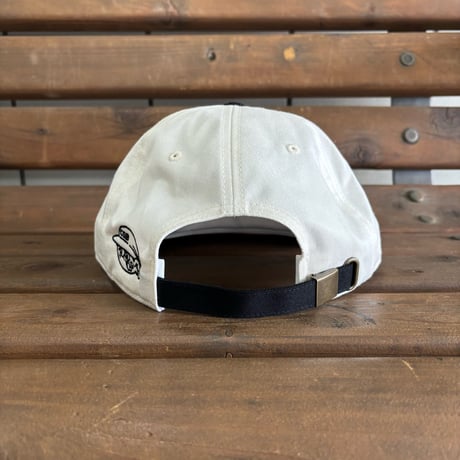 C LOGO TWO-TONE CAP [WHT×BLK]