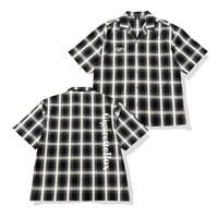CGB LOGO PLAID S/S SHIRT [BLACK]
