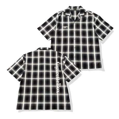 CGB LOGO PLAID S/S SHIRT [BLACK]