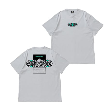 "CGB W LOGO" S/S TEE - FROST GRAY