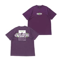 "CGB W LOGO" S/S TEE - PURPLE
