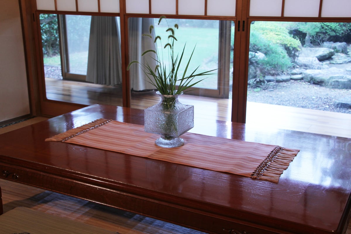 ⭐️236 ハンドメイド帯78センチテーブルセンター