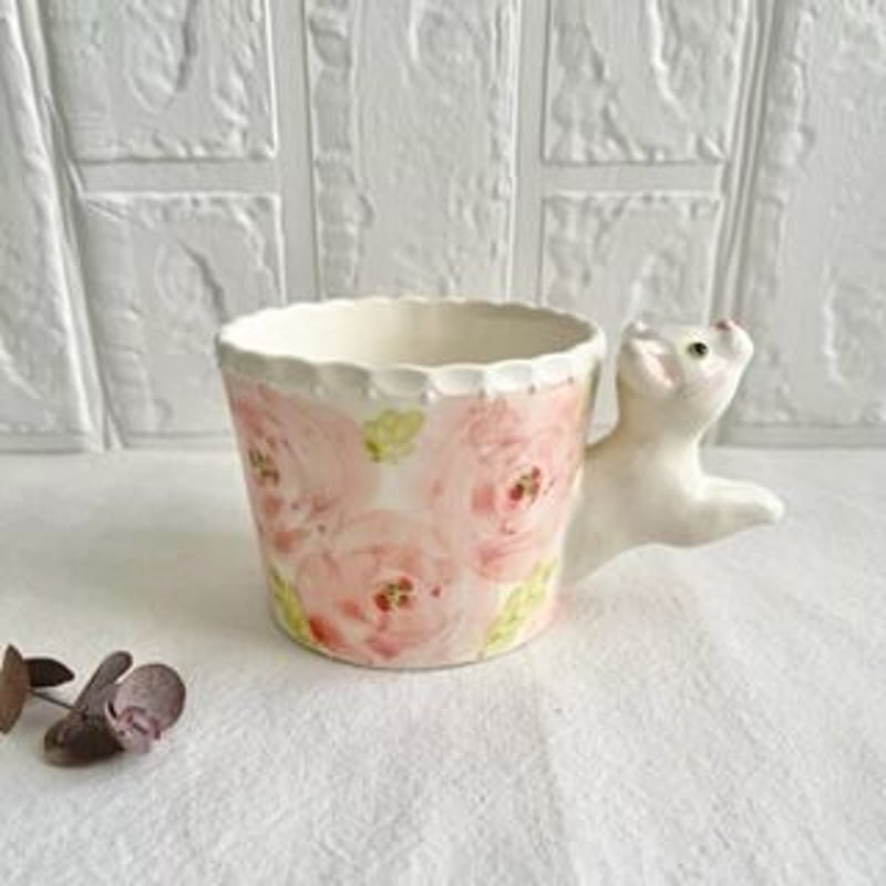 【新品】Sugar Poppo 飛び出す　猫土鈴カップ シュガーポッポ Sugar Poppo 飛び出す土鈴猫カップ | monami