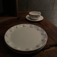emile tessier ボタンレリーフ 平皿