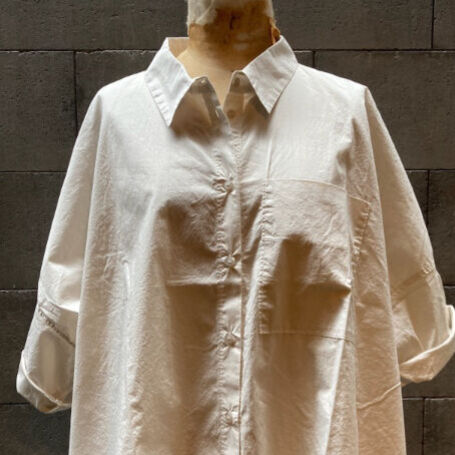 kristensen du nordクリステンセン　コットンシャツ 1 ホワイト KristenseN DU NORD/Shirt – boutiqueW