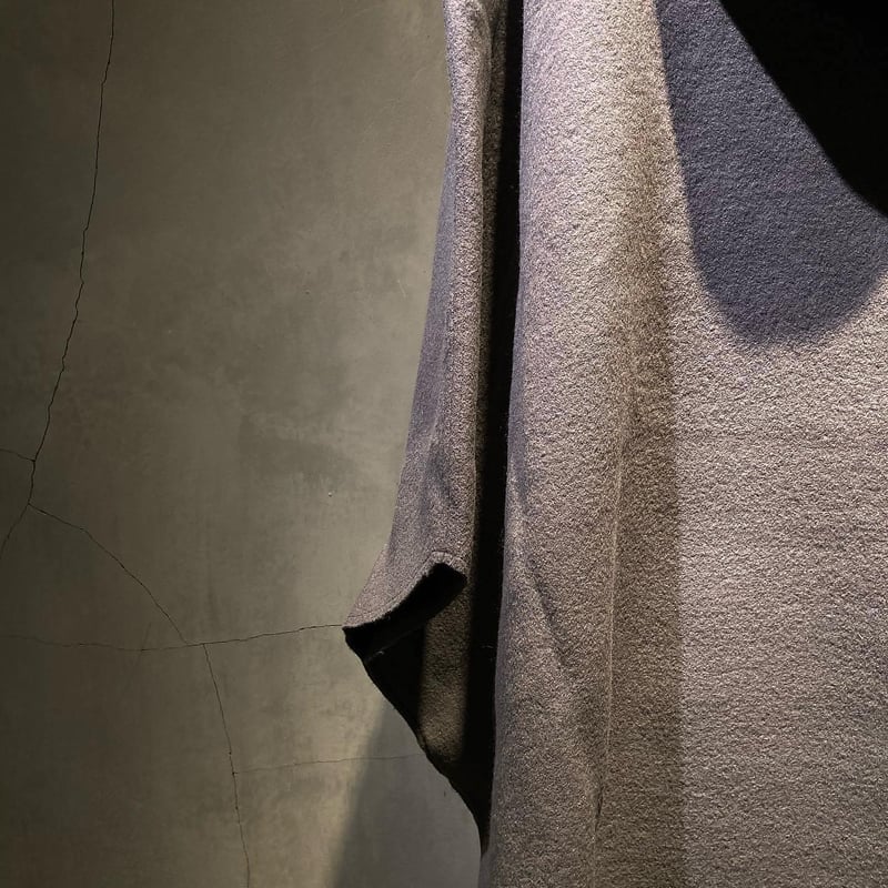 【美品】kristensen du nord クリステンセン　ポンチョ風コート2 kristensen DU NORD F-358 ウールポンチョコート | kanal