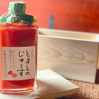 【ギフト】ぷれみあむとまとのじゅ～す　10,800円　桧箱入り　シリアルナンバー