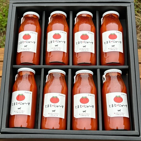 【ギフトセット】とまとのじゅ～す180ml　8本入 【送料込み】（北海道、沖縄は別途送料））