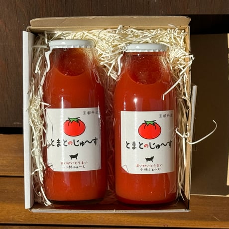 【ギフトセット】とまとのじゅ～す180ml×２本