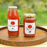 とまとのじゅ～す180ml１本＆とまとのぺ～すと150ｇ１本