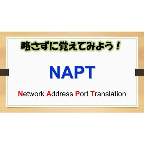 【略語用語】NAPT