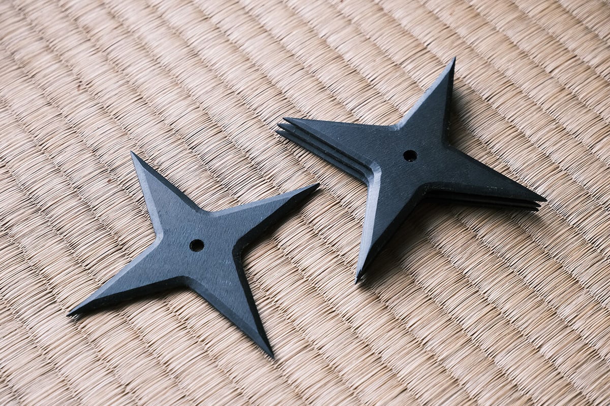 稽古・練習用「四方手裏剣」 | SDP STORE【忍器・忍具、忍者グッズ専門店】