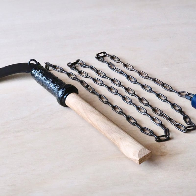 忍者　螺鈿　鎖鎌 忍者 螺鈿 鎖鎌 忍者 螺鈿 鎖鎌 忍者 螺鈿 鎖鎌 螺鈿鎖鎌くさり鎌鉄製