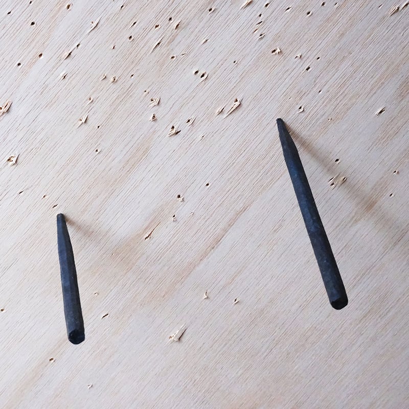 稽古・練習用 鍛造「棒手裏剣 八角」 | SDP STORE【忍器・忍具、忍者