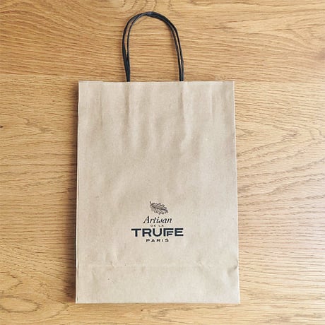 Artisan de la Truffeロゴ入り手提げペーパーバッグ（大）