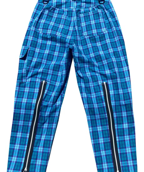 CARTOON WIDE ZIP PANTS