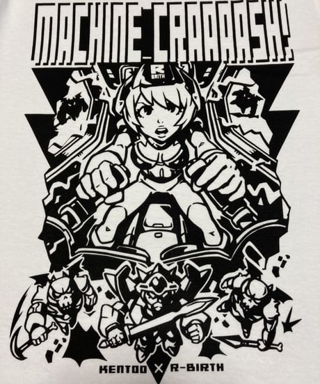 MACHINE-CRASH T-shirts
