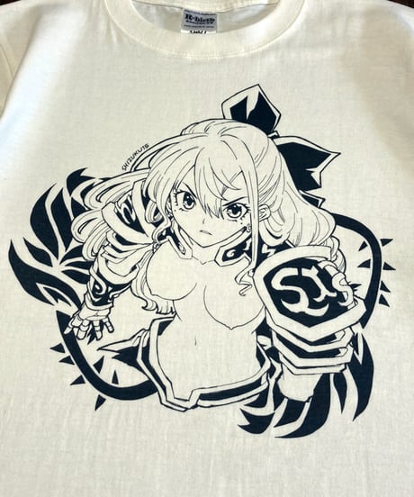 Knight Girl with Strawberry T-shirts