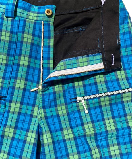 CARTOON WIDE ZIP PANTS