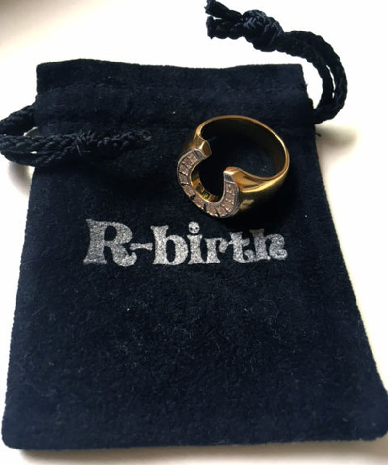 R''horse shoe ring | R-birth