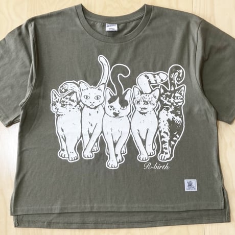 -LIMITED- FIVE CATS OREKAWA OVER T-shirts