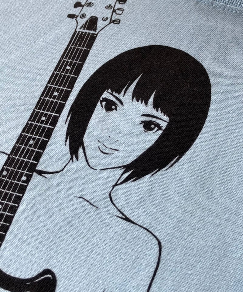 GUITAR GIRL Tシャツ新品未使用 ROKUGEN'' GUITAR GIRL T-shirts | R-birth
