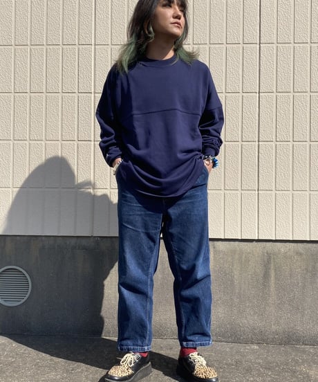 -limited- DAPPER WIDE Crew Neck Sw print ver