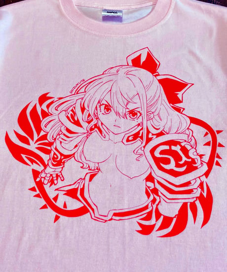 Knight Girl with Strawberry T-shirts