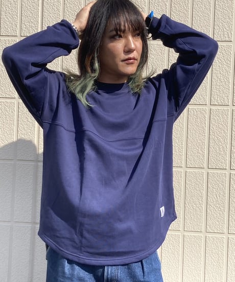 -limited- DAPPER WIDE Crew Neck Sw print ver
