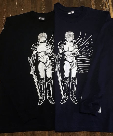 Girl's Knight VS Tentacle LongSleeve T-shirts