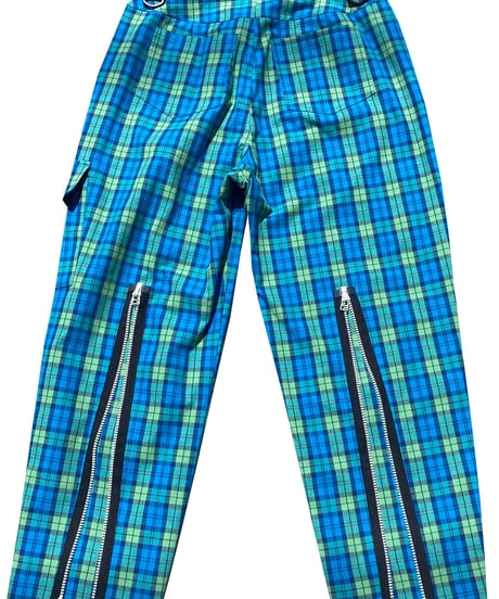 CARTOON WIDE ZIP PANTS