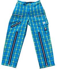 CARTOON WIDE ZIP PANTS