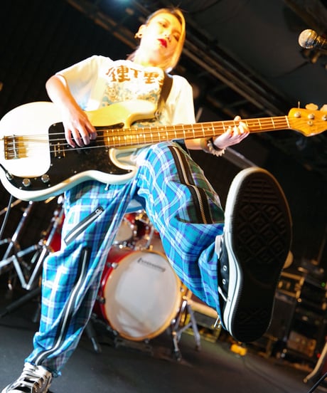 CARTOON WIDE ZIP PANTS