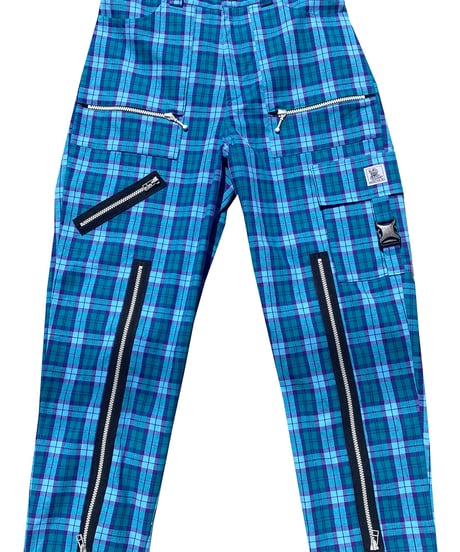 CARTOON WIDE ZIP PANTS