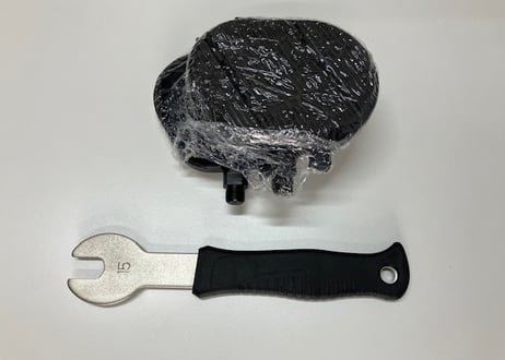 エアロバイク用ペダル（左右セット）2020年版＋ペダルレンチ