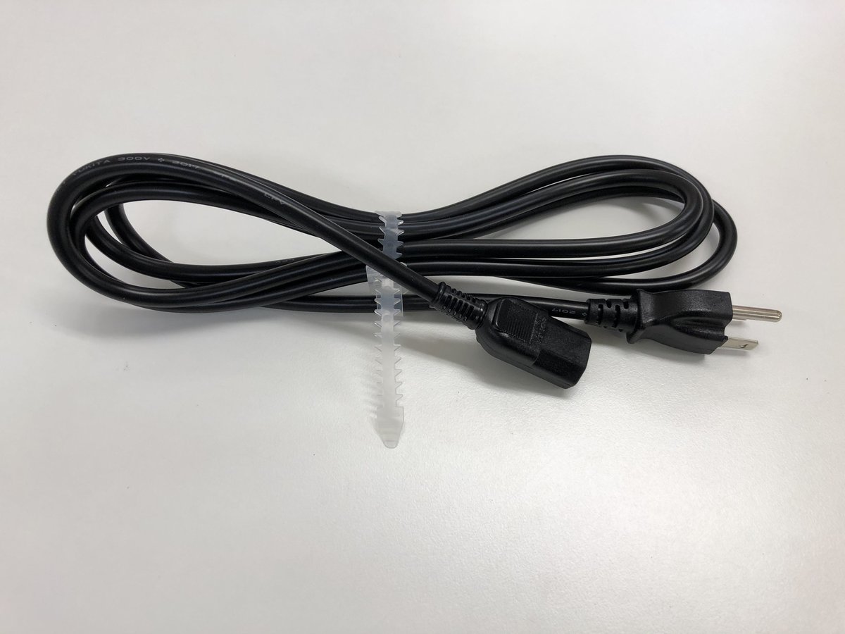 エアロバイク 75XLⅢ/900Uｼﾘｰｽﾞ/2100ｼﾘｰｽﾞ用電源コード | TISWELL