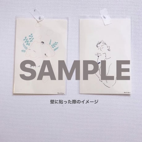 今日のドローイング no 12 color 横顔
