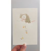今日のドローイング no 16 color はなのゆめ