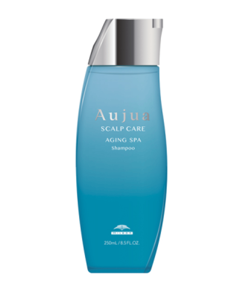 Aujua スカルプケア エイジングスパ シャンプー エイジング　シャンプー 試してみた】オージュア エイジングスパ シャンプーの効果・髪質