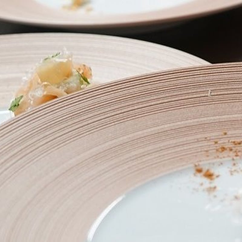 ジャンルイコケ24cm プレートエミスフェールローズメタリック