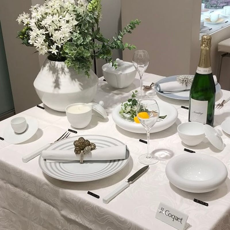 J.L. Coquet ストライプ皿 エミスフェール　21センチ　2枚セット J.L. Coquet ストライプ皿 エミスフェール21センチ2枚セット